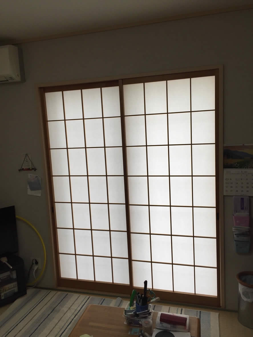 障子の張替え