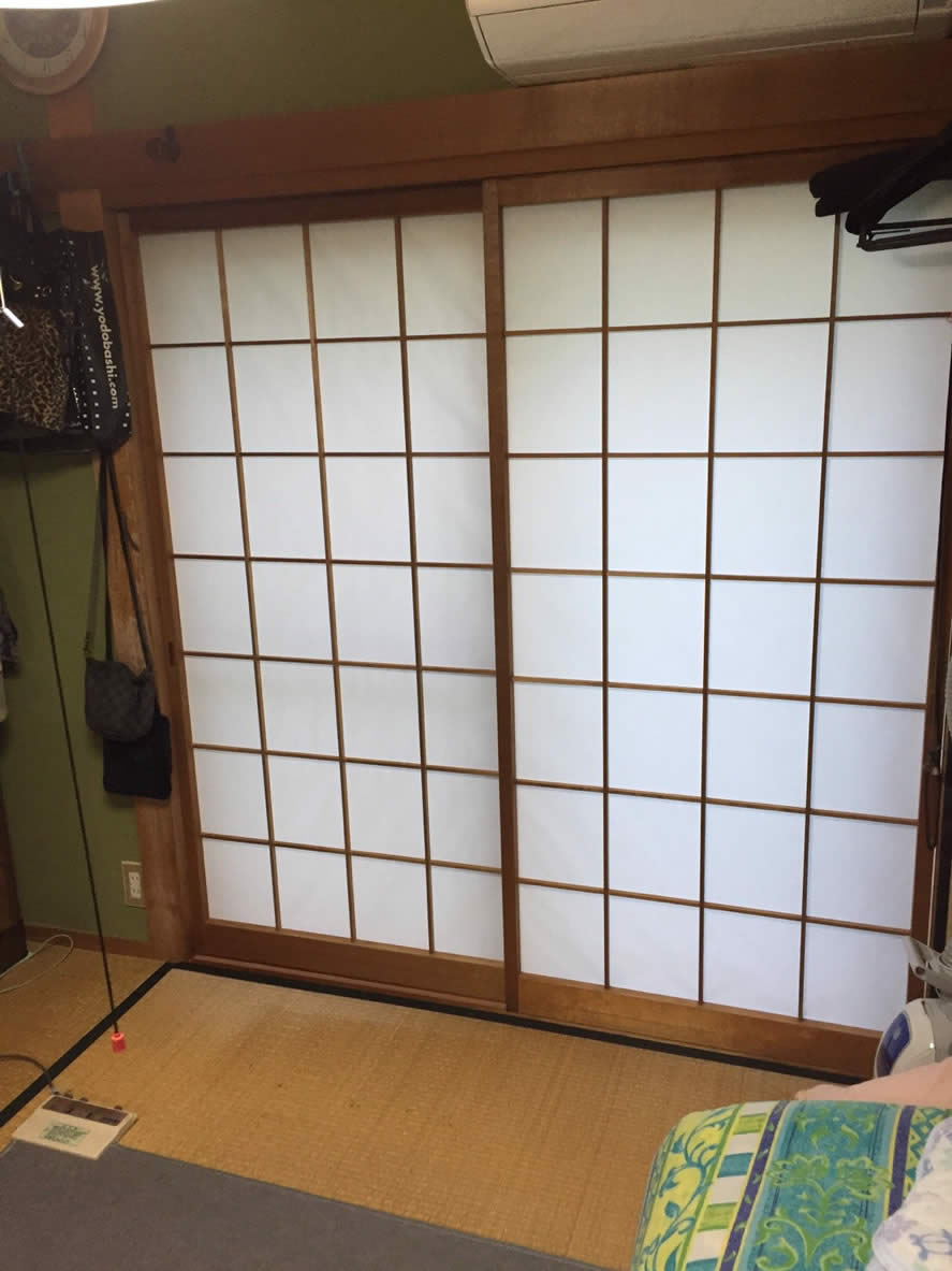 障子の張替え