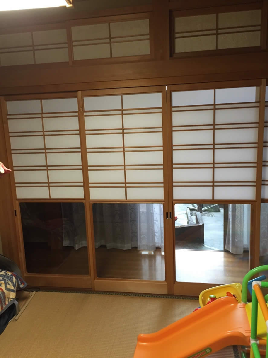 障子の張替え